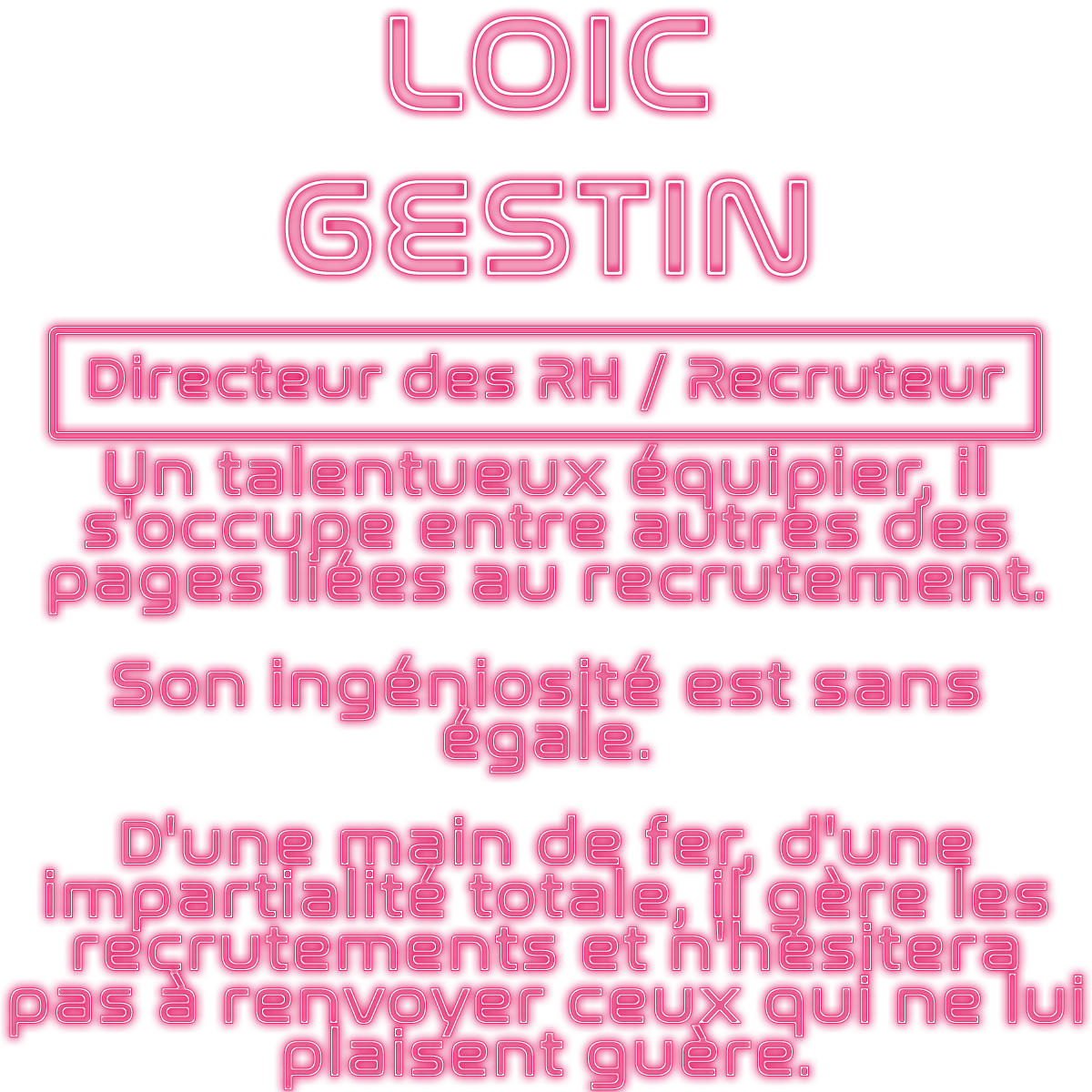 Texte Loïc Gestin